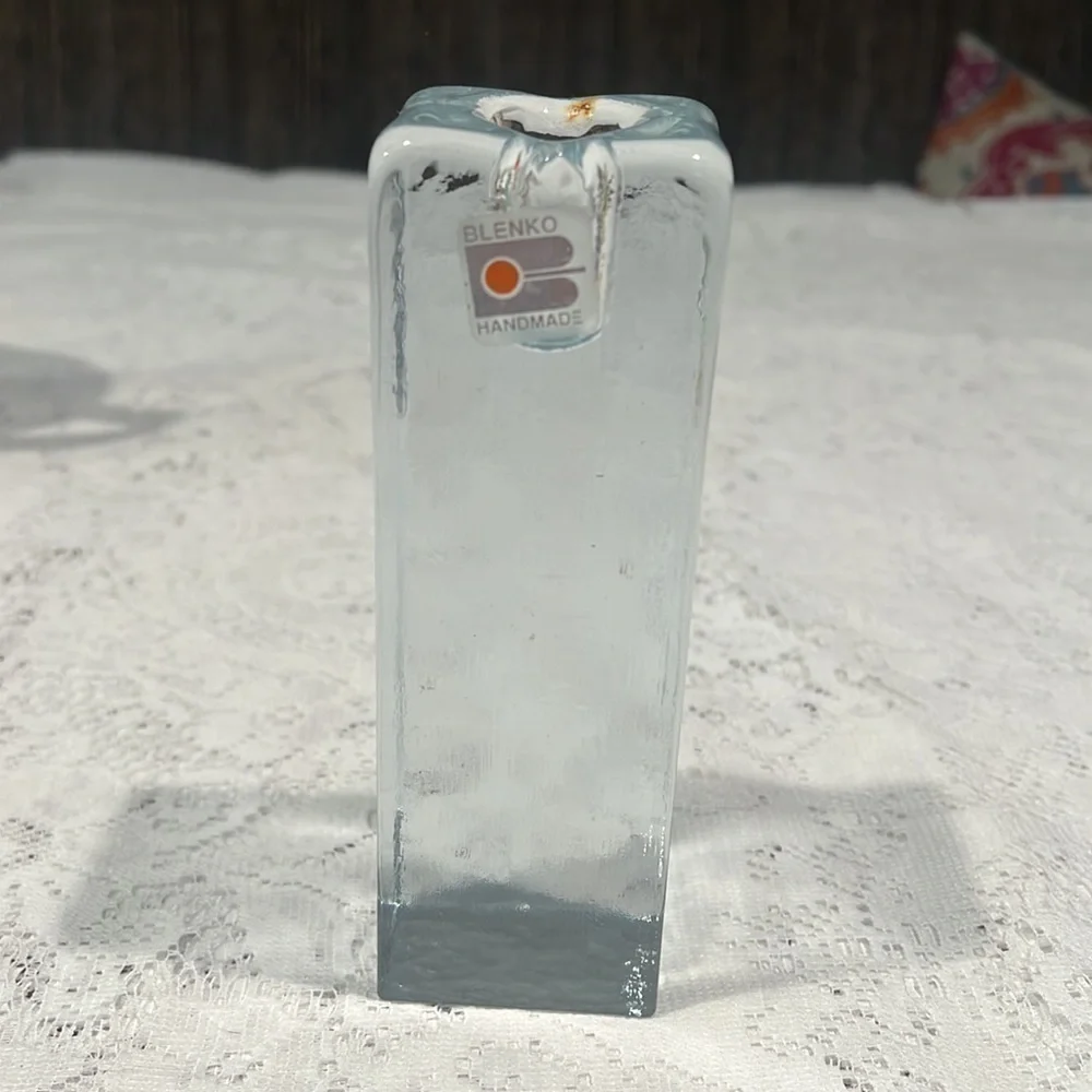 Blenko 6.25” Candle Holder